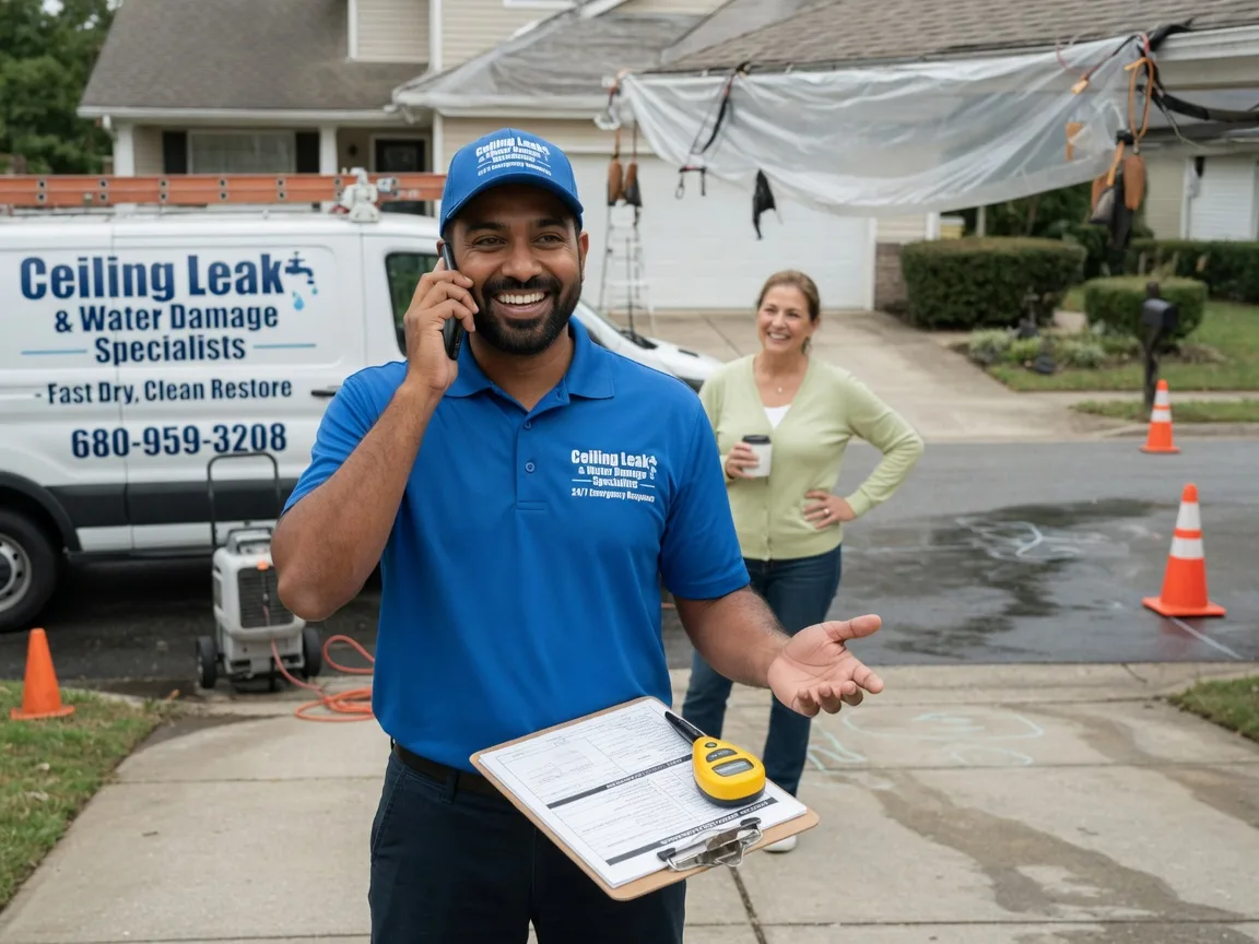 Ceiling Leak Cleanup Reinbeck, IA FAQs